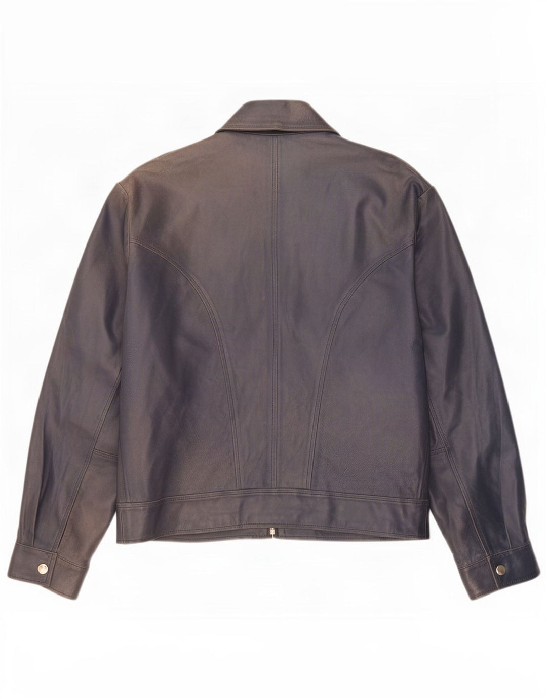 Kiros Herre Læderjakke IT 52 XL Marineblå
