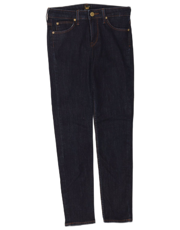 Lee Dame Scarlett Skinny Jeans W28 L28 Marineblå Bomuld