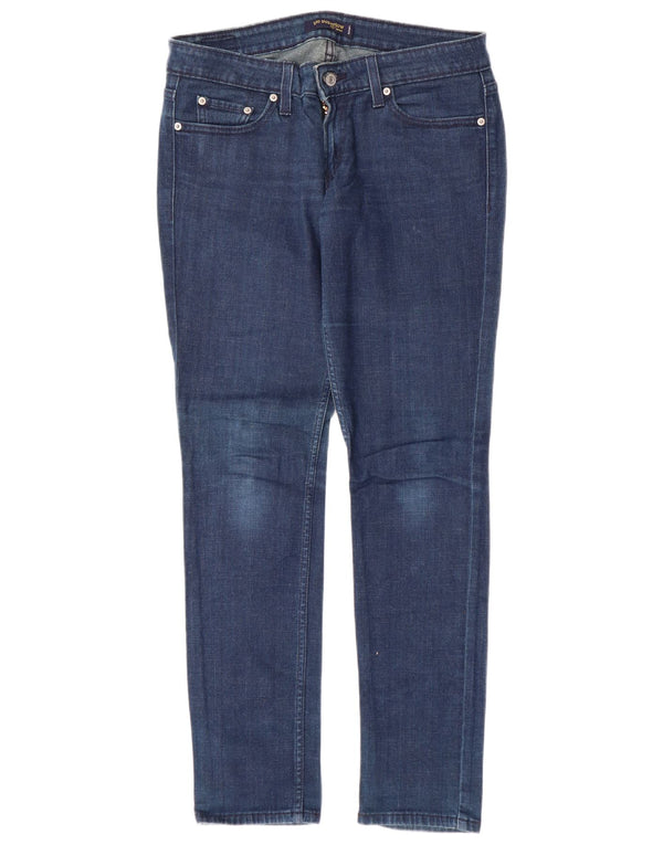 Levi's Dame 524 Super Low Slim Jeans US 7 Medium W32 L31 Blå Bomuld