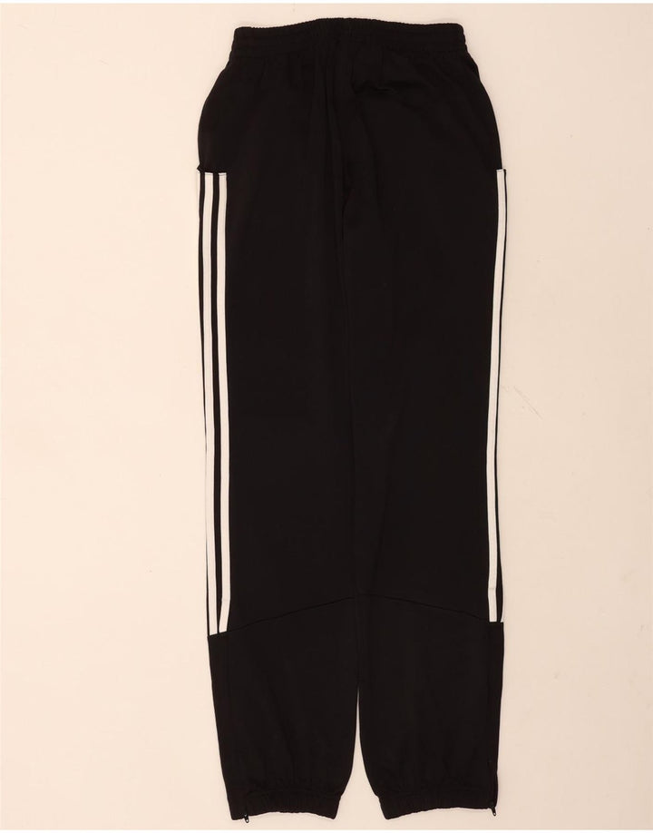 Adidas Drenge Træningsdragt Bukser Joggers 15-16 År Sort Polyester