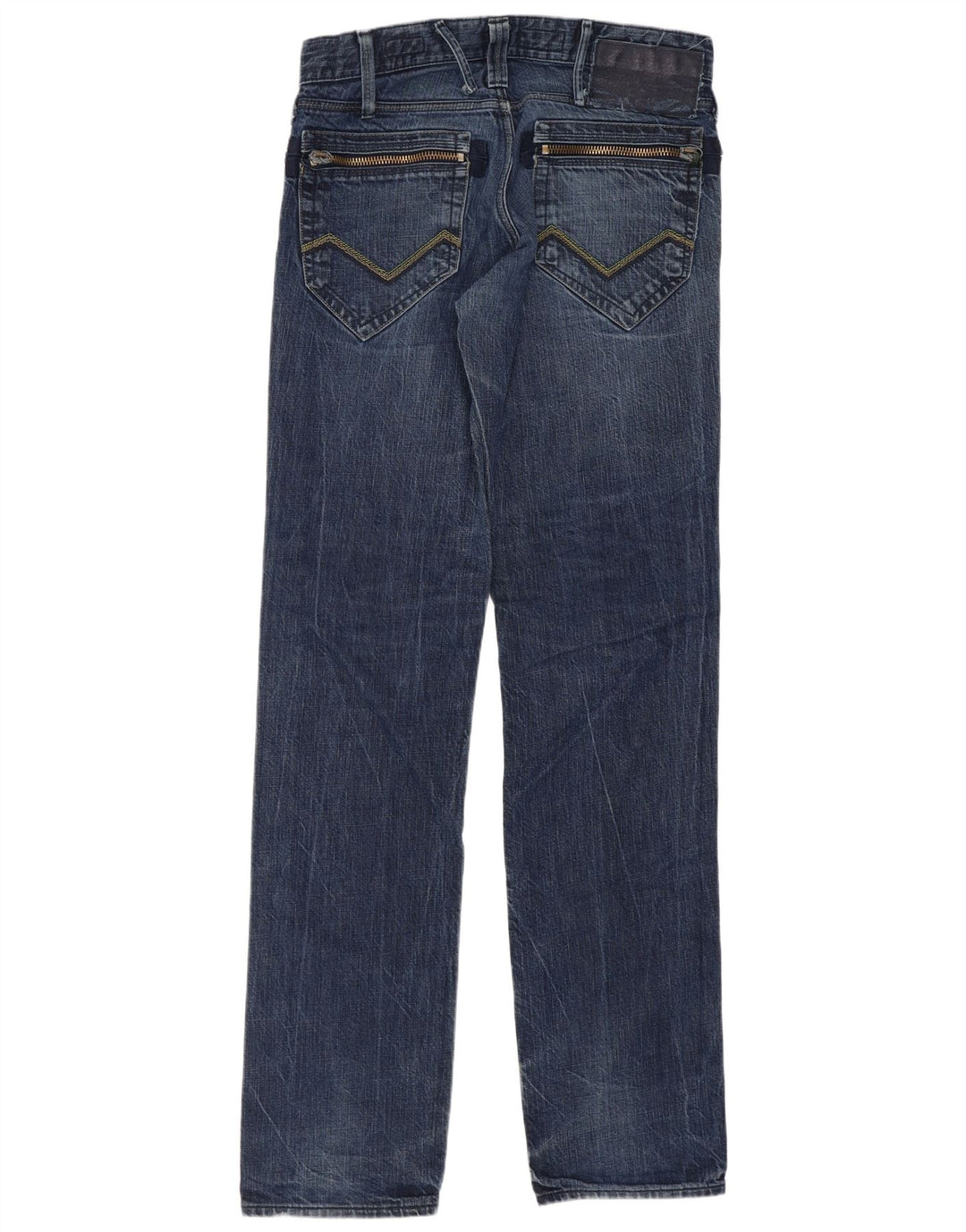 Energe Dame Liam Straight Jeans W31 L36 Blå Bomuld