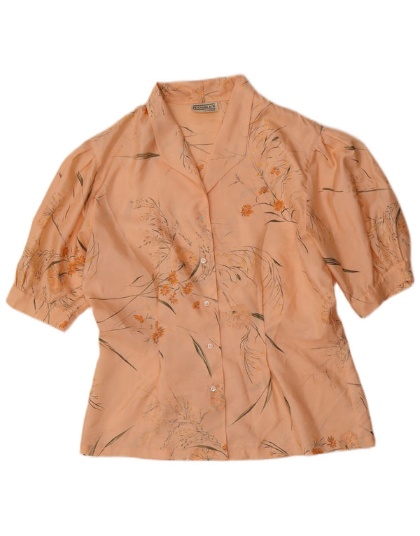 Penny Black Dame Kortærmet Bluse IT 46 Large Pink Floral