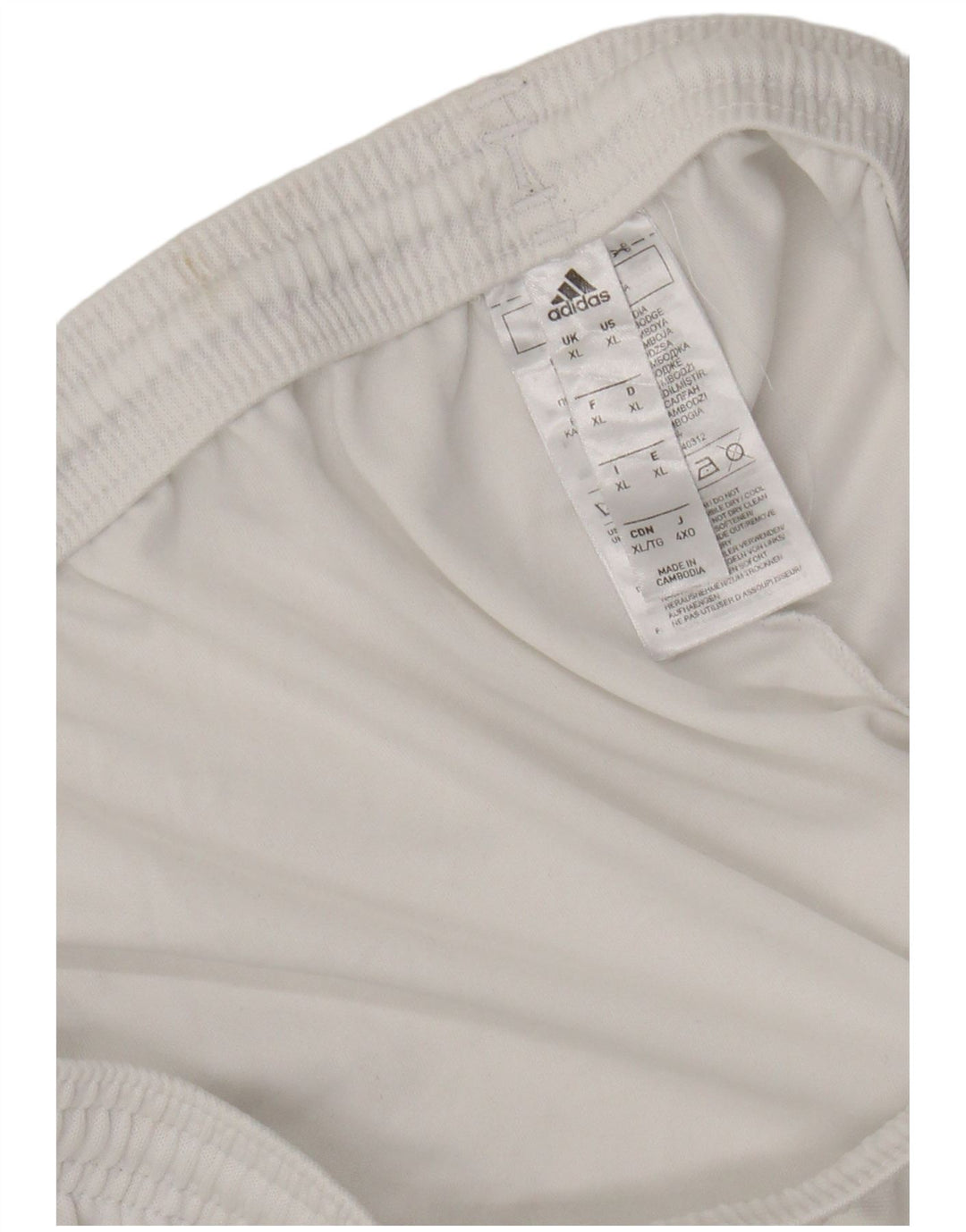 Adidas Aeroready Sportsshorts til mænd XL Hvid Polyester