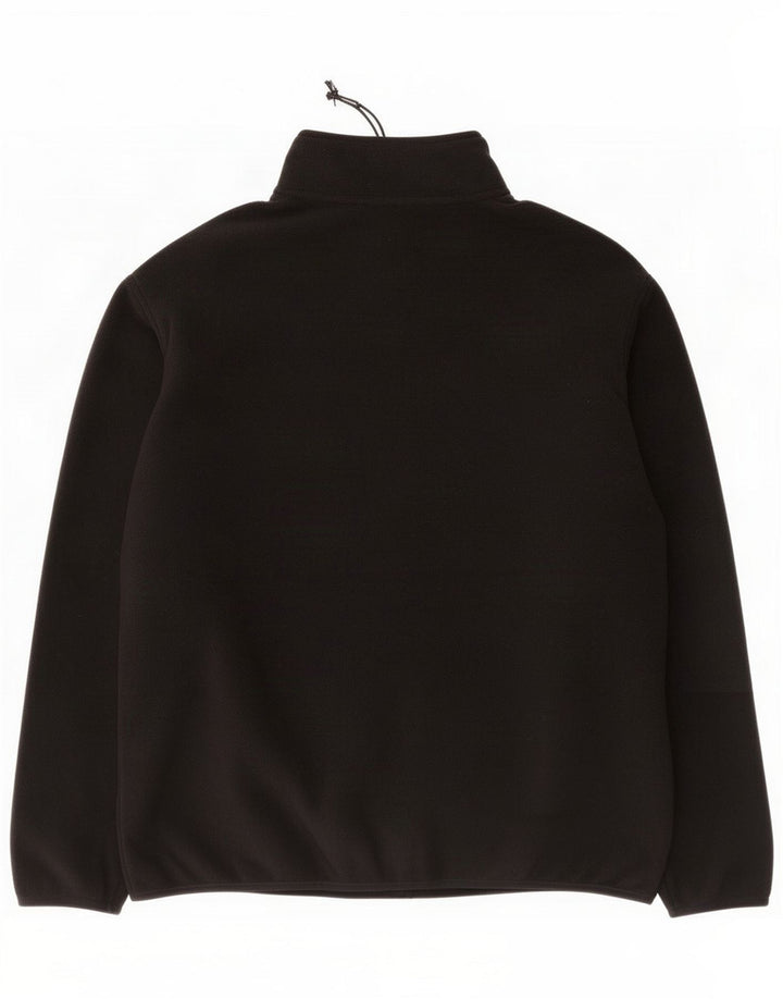 Marks & Spencer Fleecejakke til mænd UK 40 Large Black Polyester