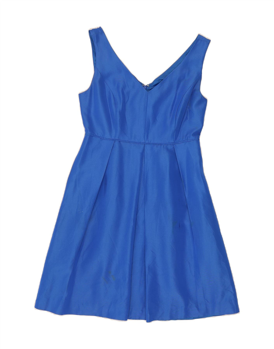J. CREW Womens Sleeveless A-Line Dress US 4 Small Blue Cotton Vintage J. Crew and Second-Hand J. Crew from Messina Hembry 