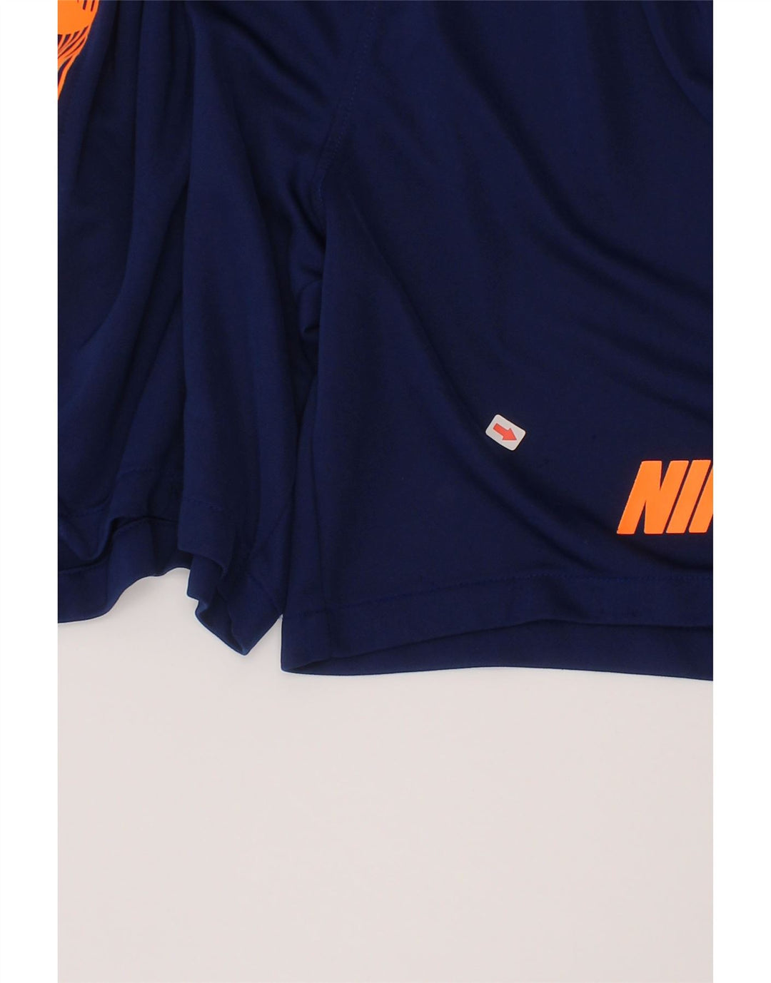 Nike drenge Dri Fit grafiske sportsshorts 10-11 år Medium marineblå