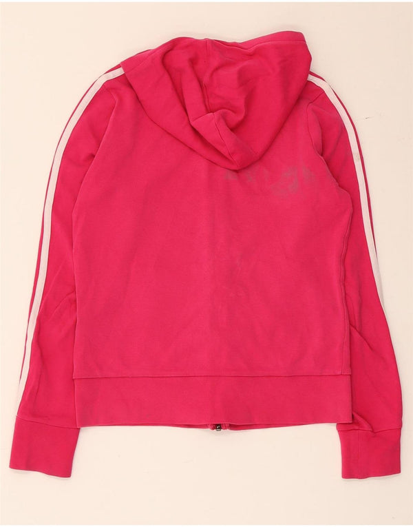 Adidas Dame Hættetrøje Sweater UK 8 Small Pink Bomuld