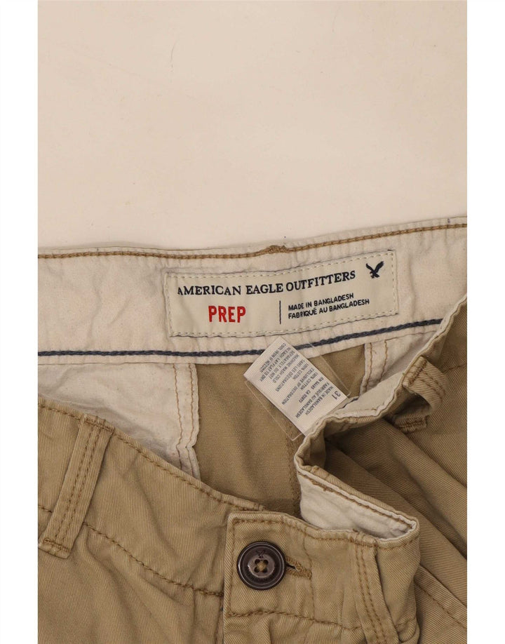 American Eagle Outfitters Chino Shorts til mænd W31 Medium Beige Bomuld