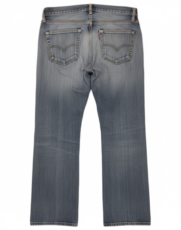 Levi's Dame 527 Bootcut Jeans W30 L30 Blå