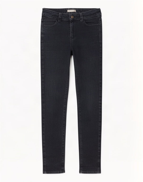 Marks & Spencer Dame Jegging Jeans UK 10 Small W30 L28 Marineblå Bomuld