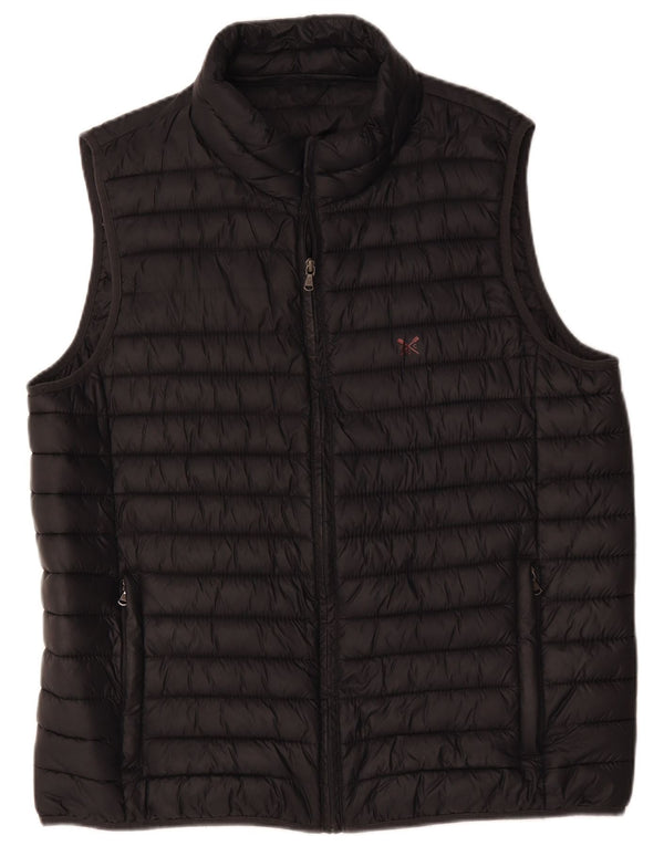 Besætningsbeklædning Herre Polstret Gilet UK 42 XL Navy Blue Nylon