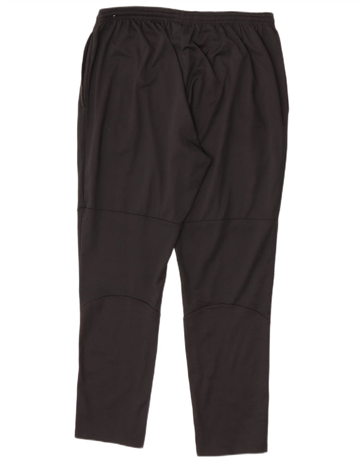 Nike herre Dri Fit træningsdragt bukser XL sort polyester