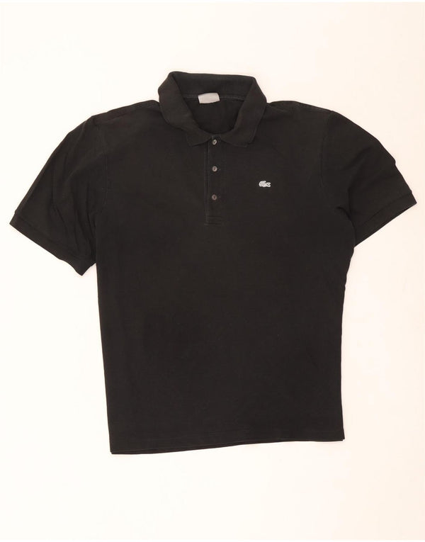 Lacoste Herre Polo Shirt Størrelse 8 3XL Sort Bomuld