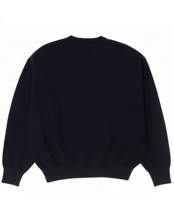 Gabicci Herre V-hals sweater 2XL marineblå uld