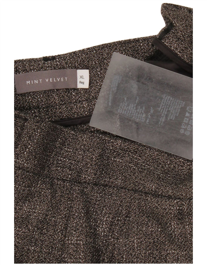 MINT VELVET Dame Pegged Cargo Bukser XL W36 L30 Grå Flecked Polyester