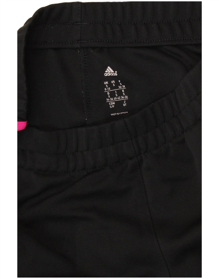 Adidas Træningsdragtsbukser til kvinder UK 8/10 Small Black Polyester