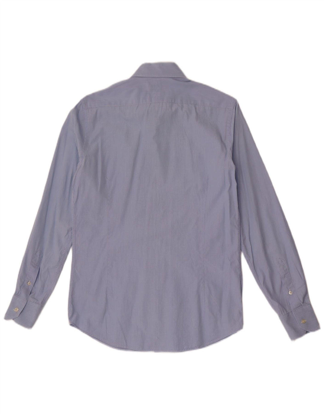 MASSIMO DUTTI Herreskjorte Str. 38 38 Medium Blue Pinstripe