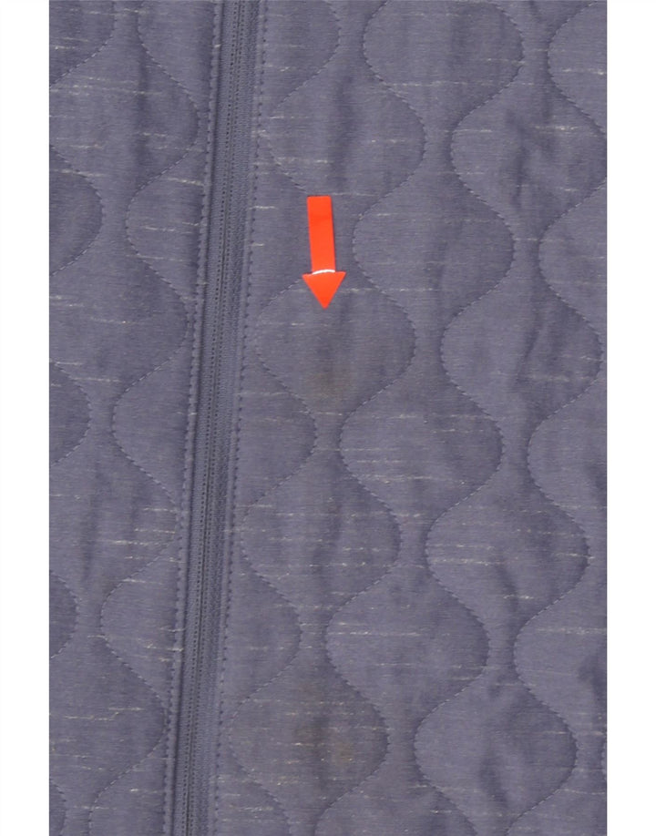 Nike Womens Running Quiltet Gilet UK 16 Large Purple Polyester