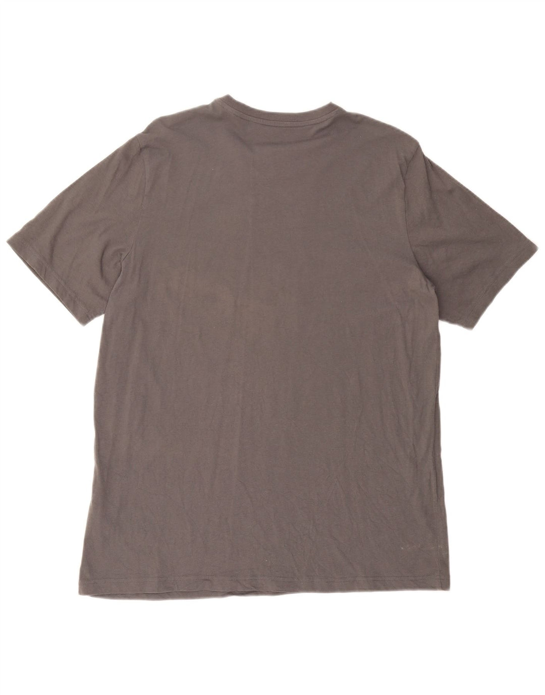 ADIDAS Grafisk T-shirt top til mænd, stor grå bomuld