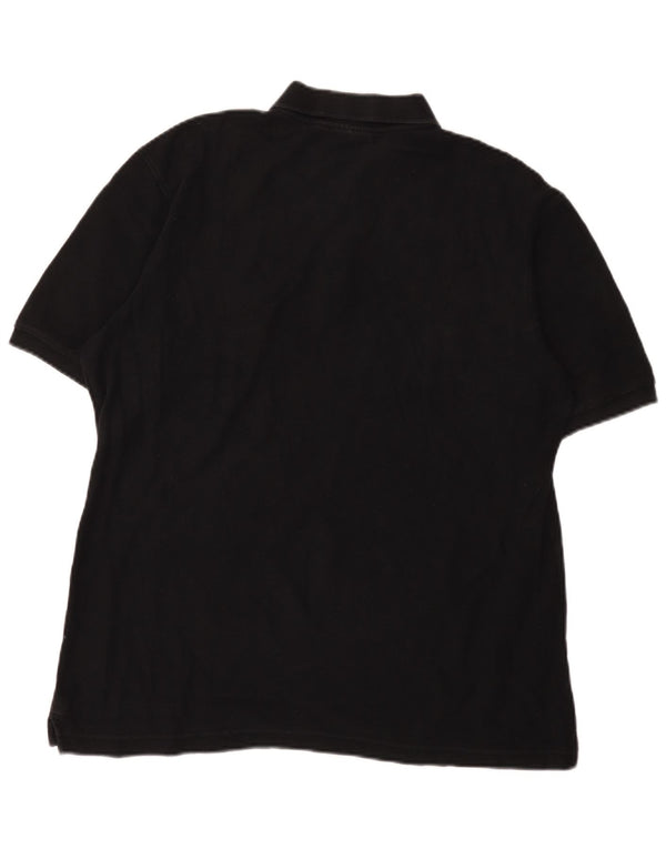 Fila Herre Polo Shirt IT 54 XL Sort Bomuld