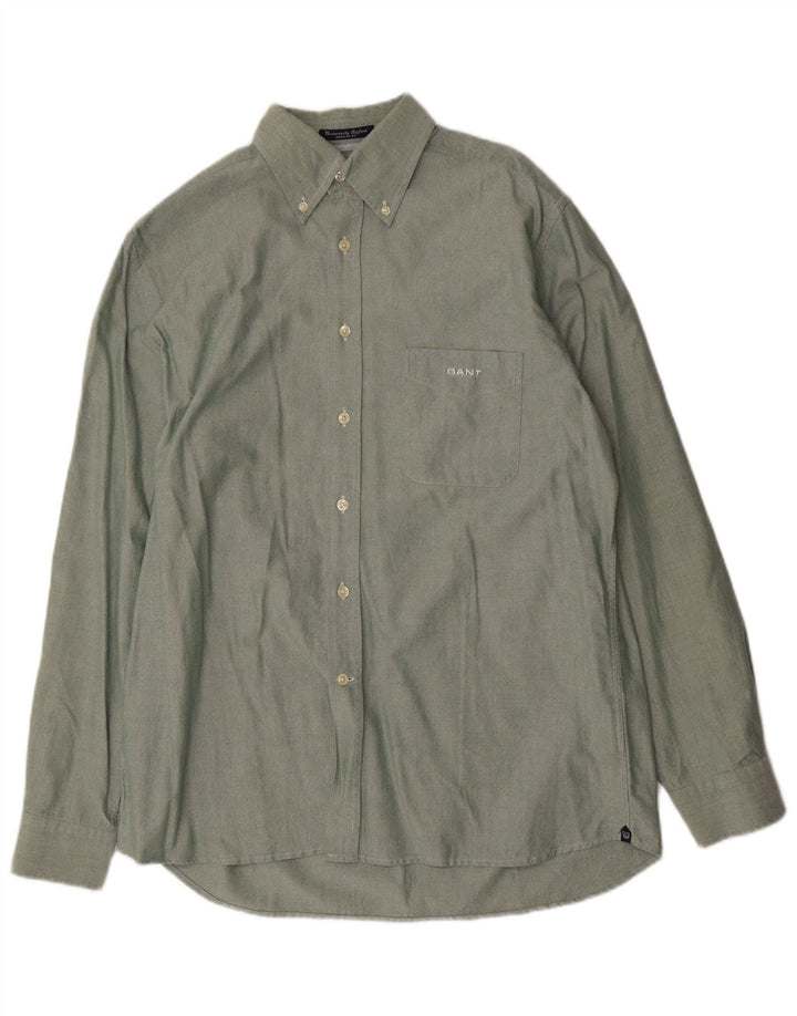 GANT Herre Regular Fit skjorte Medium Green Bomuld