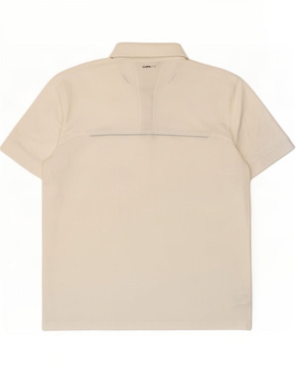Adidas Herre Climalite Polo Shirt 2XL Hvid Polyester
