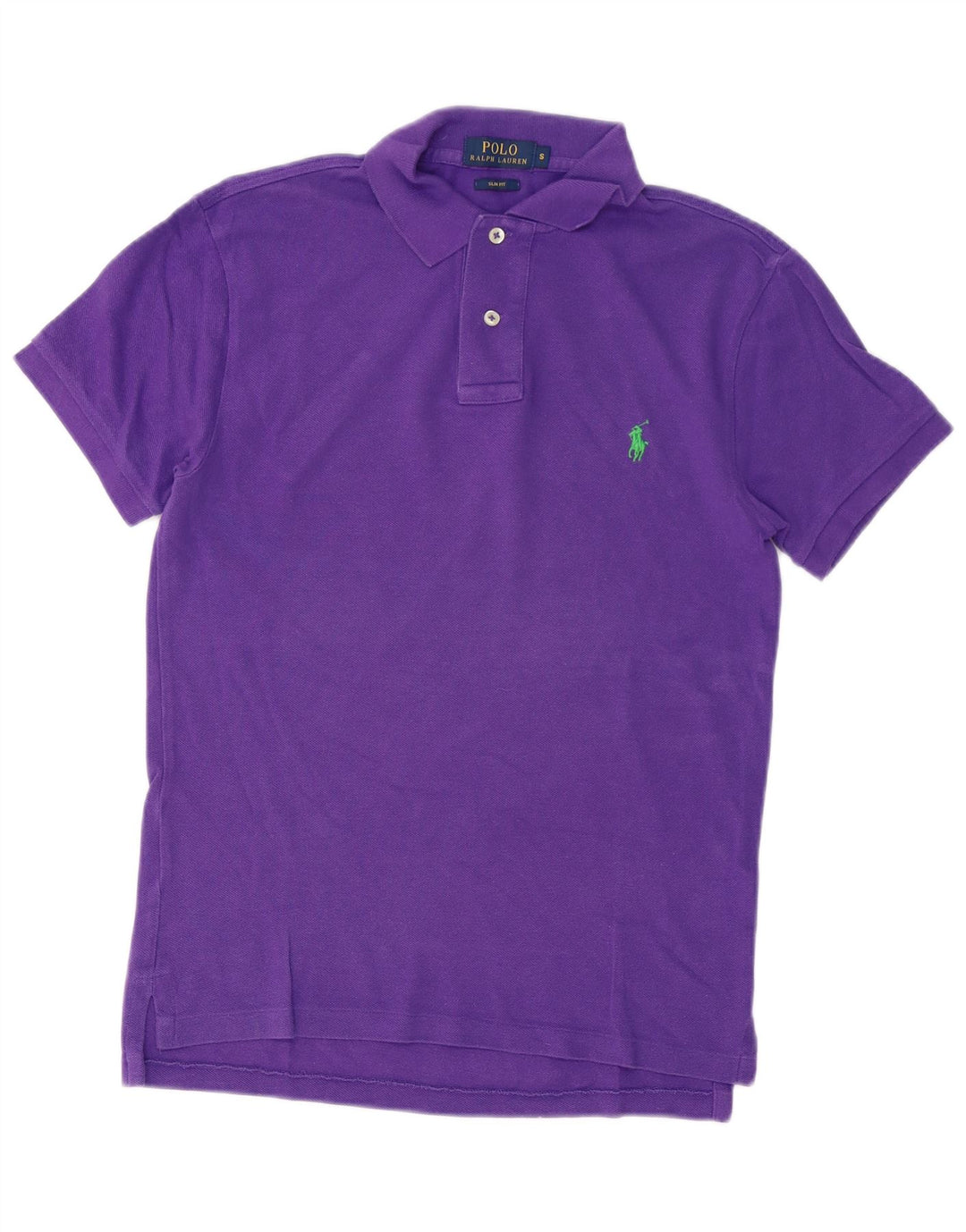 POLO RALPH LAUREN Herre Slim Fit Polo Shirt Lille Lilla Bomuld