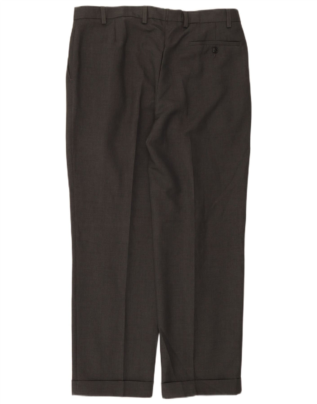 Marks & Spencer Herre Pegged Suit Bukser W36 L29 Grå Polyester