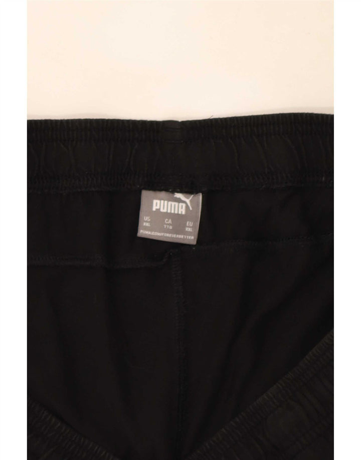 Puma Herre grafiske sportsshorts 2XL sort bomuld
