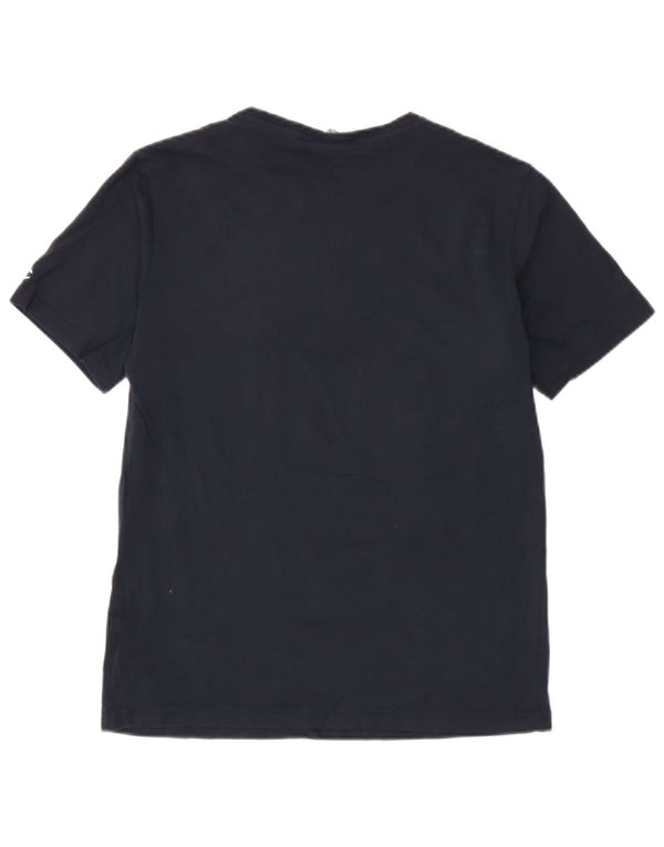 Champion drenge grafisk T-shirt top 15-16 år 2XL marineblå bomuld