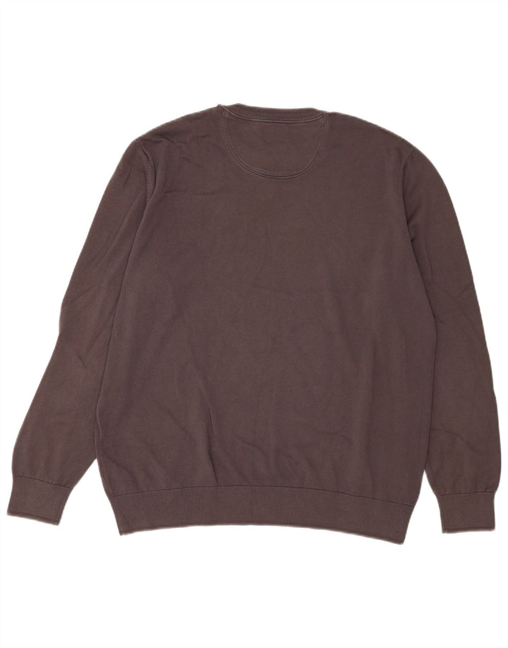 Timberland Herre sweater med rund hals XL grå bomuld