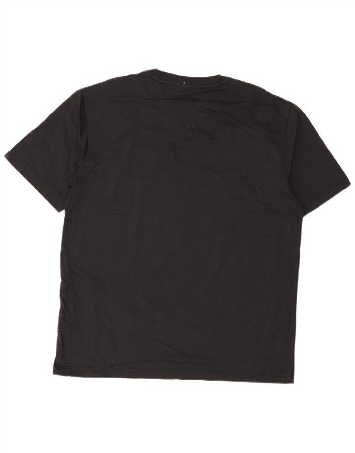 Tommy Hilfiger Herre Grafisk T-Shirt Top Stor Sort Bomuld