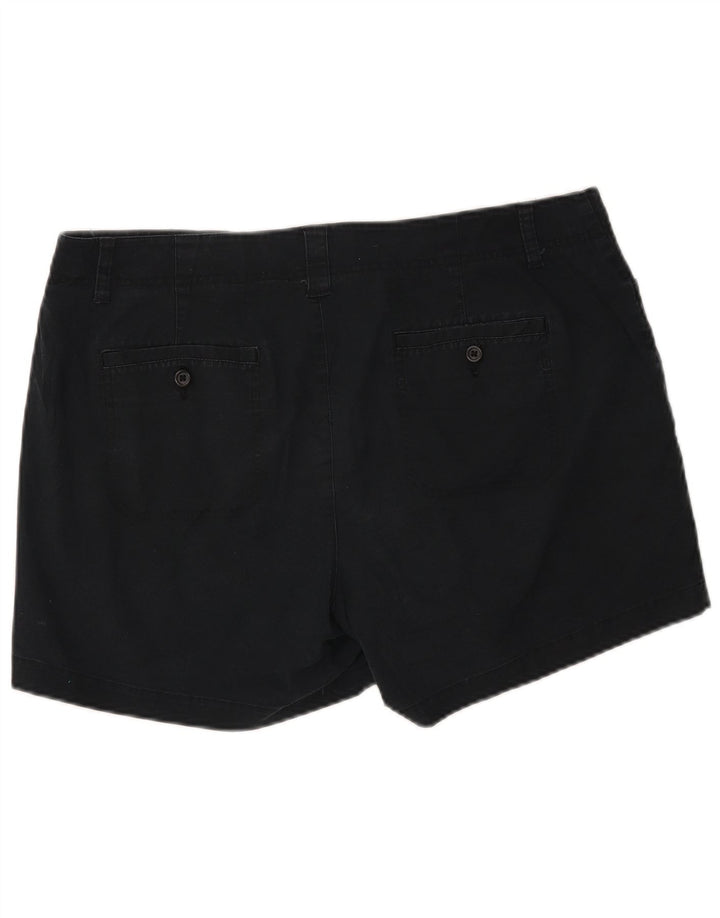 Dockers Womens Hot Pants US 16 2XL W38 Marineblå Bomuld