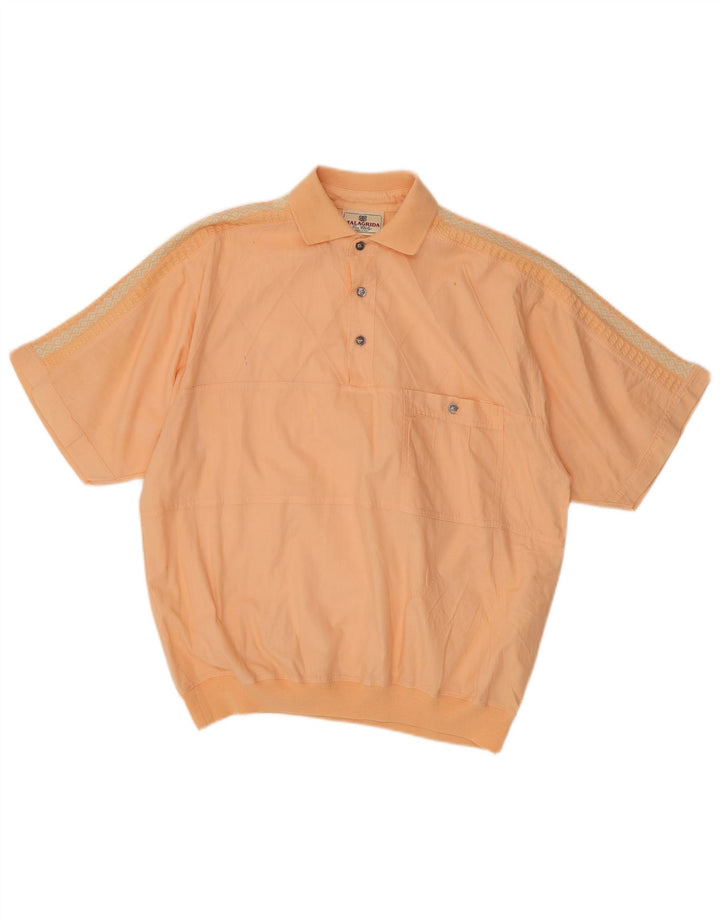 Malagrida Herre Pullover Shirt Large Orange