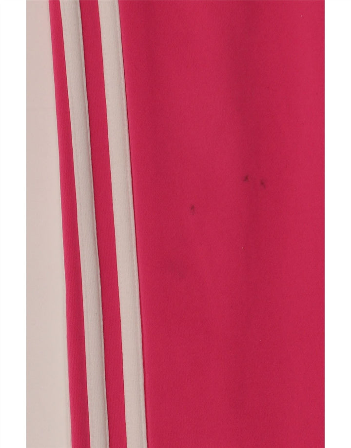 Adidas Lige træningsdragt bukser til kvinder UK 10 Small Pink Polyester