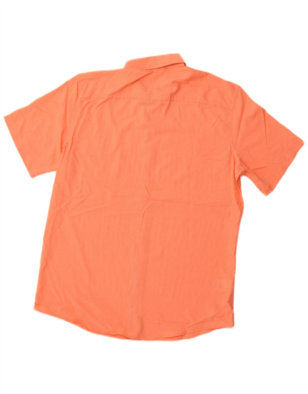 EDDIE BAUER Herre Klassisk Klassisk Kortærmet Skjorte Stor Orange