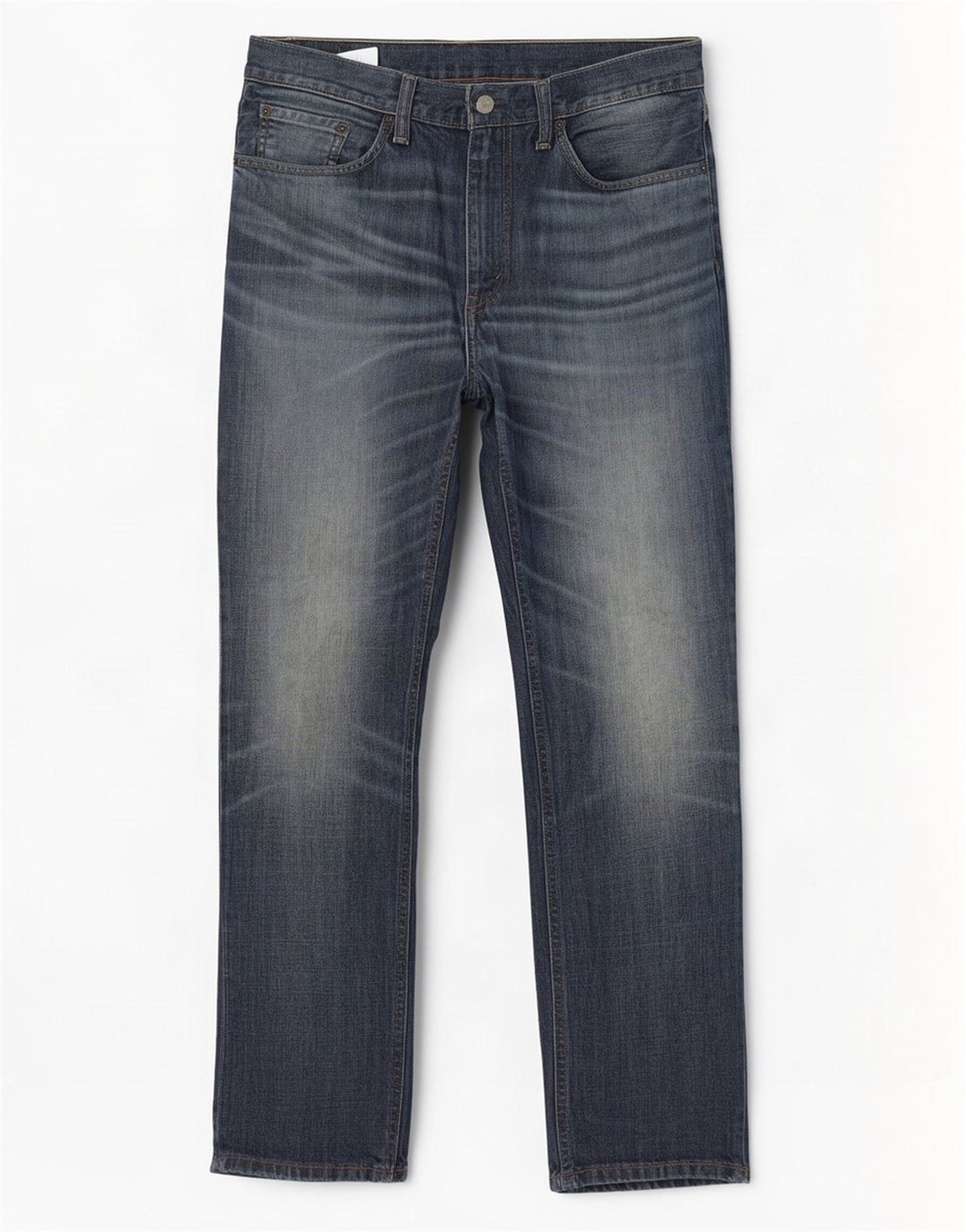 Levi's Herre 541 Straight Jeans W34 L32 Marineblå Bomuld