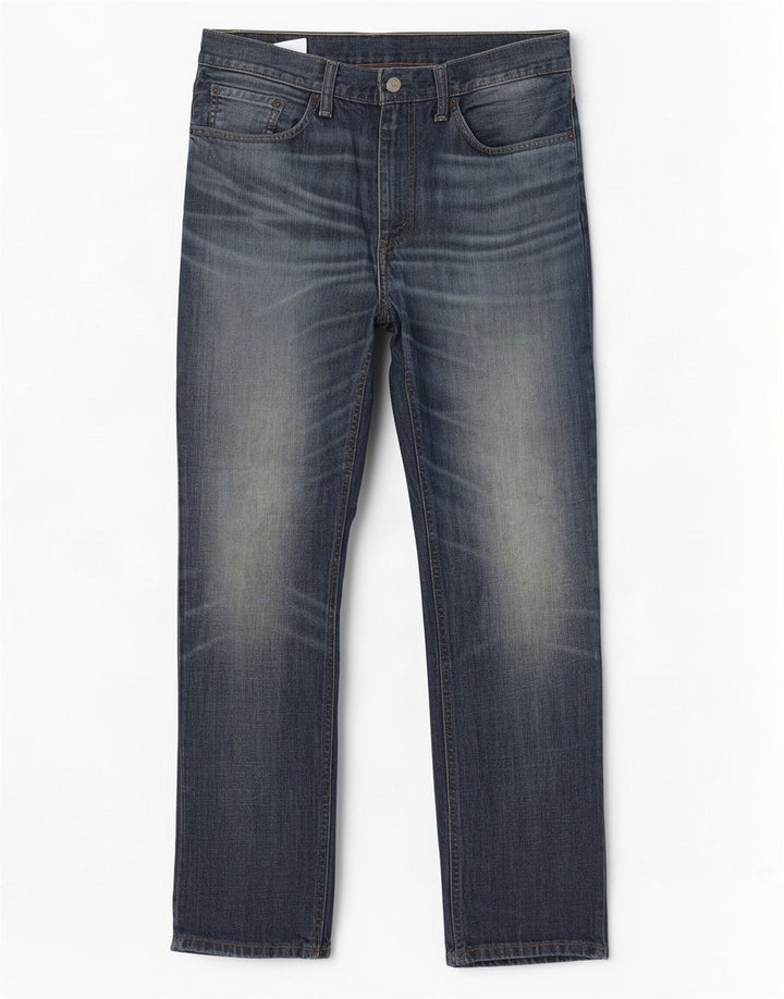 Levi's Herre 541 Straight Jeans W34 L32 Marineblå Bomuld