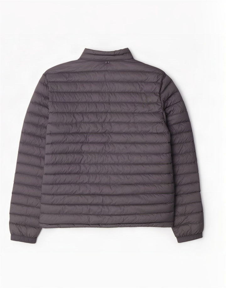Tommy Hilfiger Herre Polstret Jakke UK 44 2XL Grå Nylon