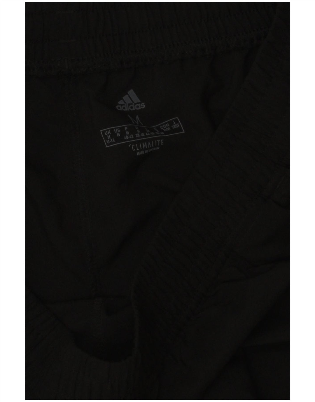 Adidas Womens Climalite Sportshorts UK 12/14 Medium Black Polyester