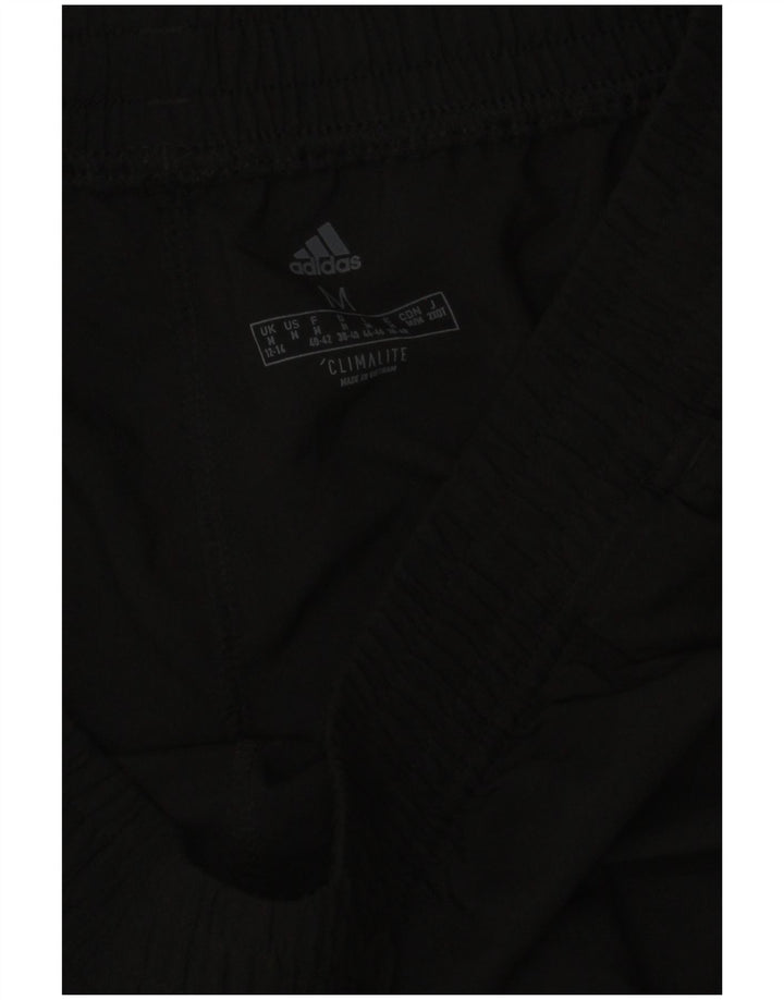 Adidas Womens Climalite Sportshorts UK 12/14 Medium Black Polyester