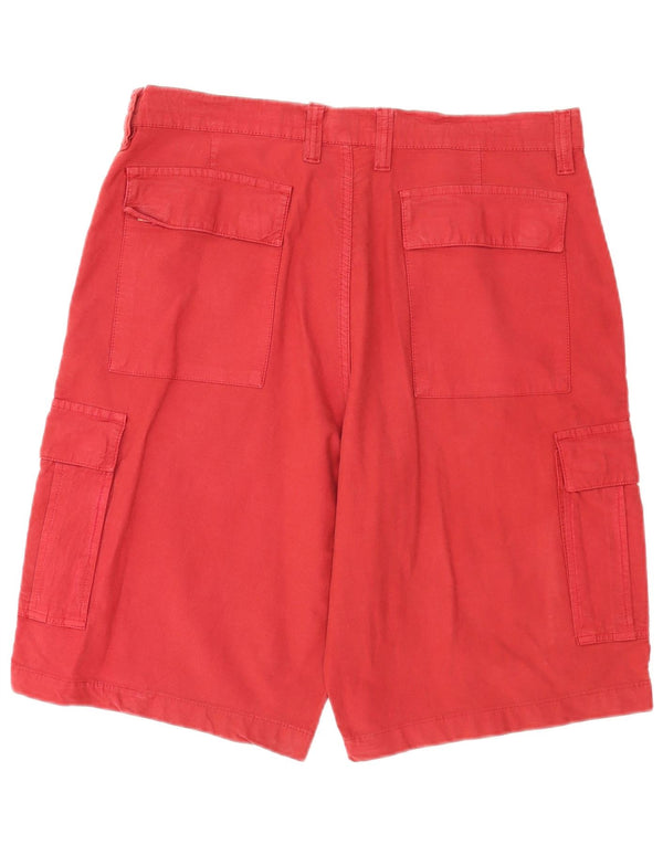Carrera Herre Cargo Shorts IT 52 XL W36 Rød Bomuld