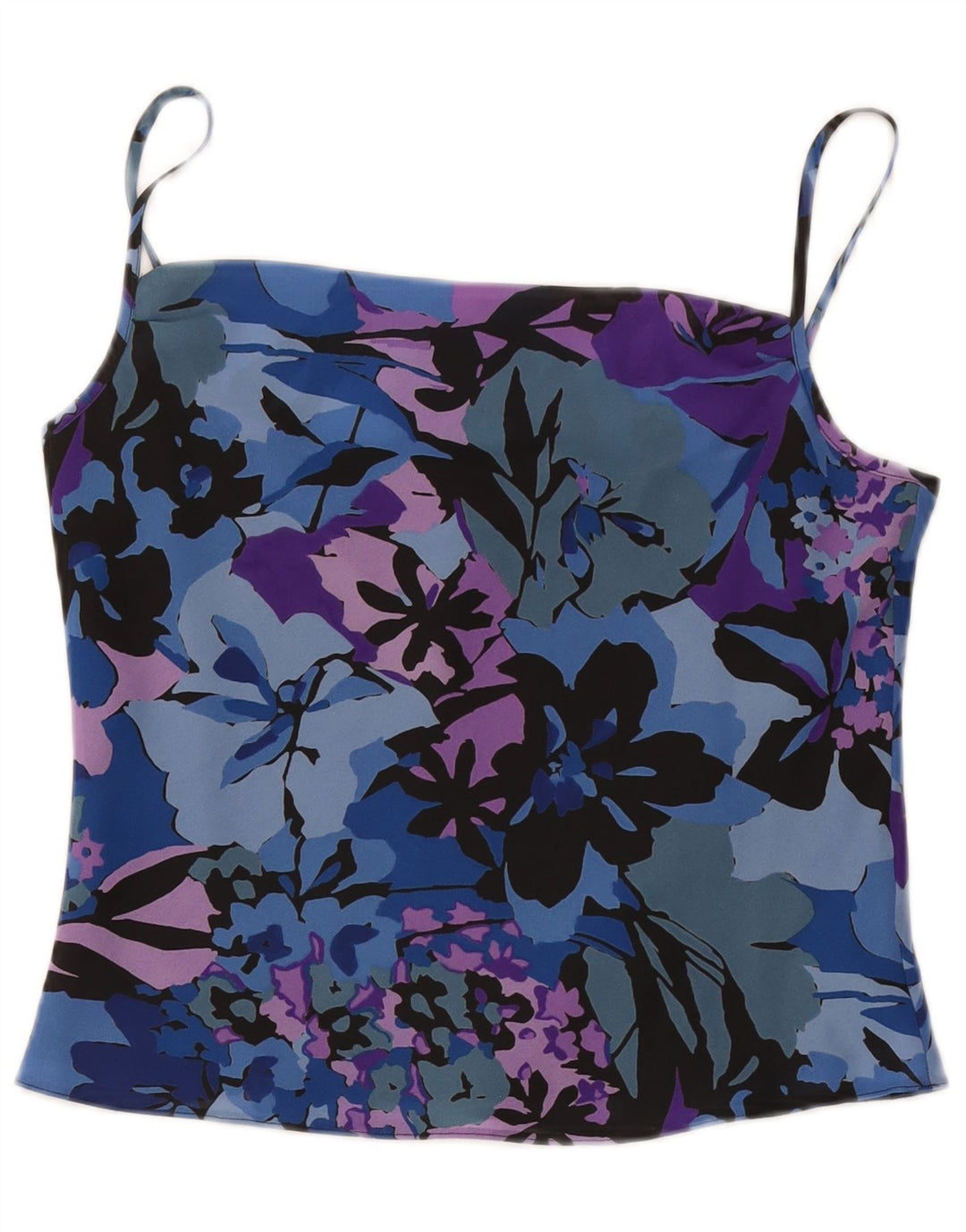 St. Bernard Dame Crop Cami Top UK 12 Medium Multicolored Floral