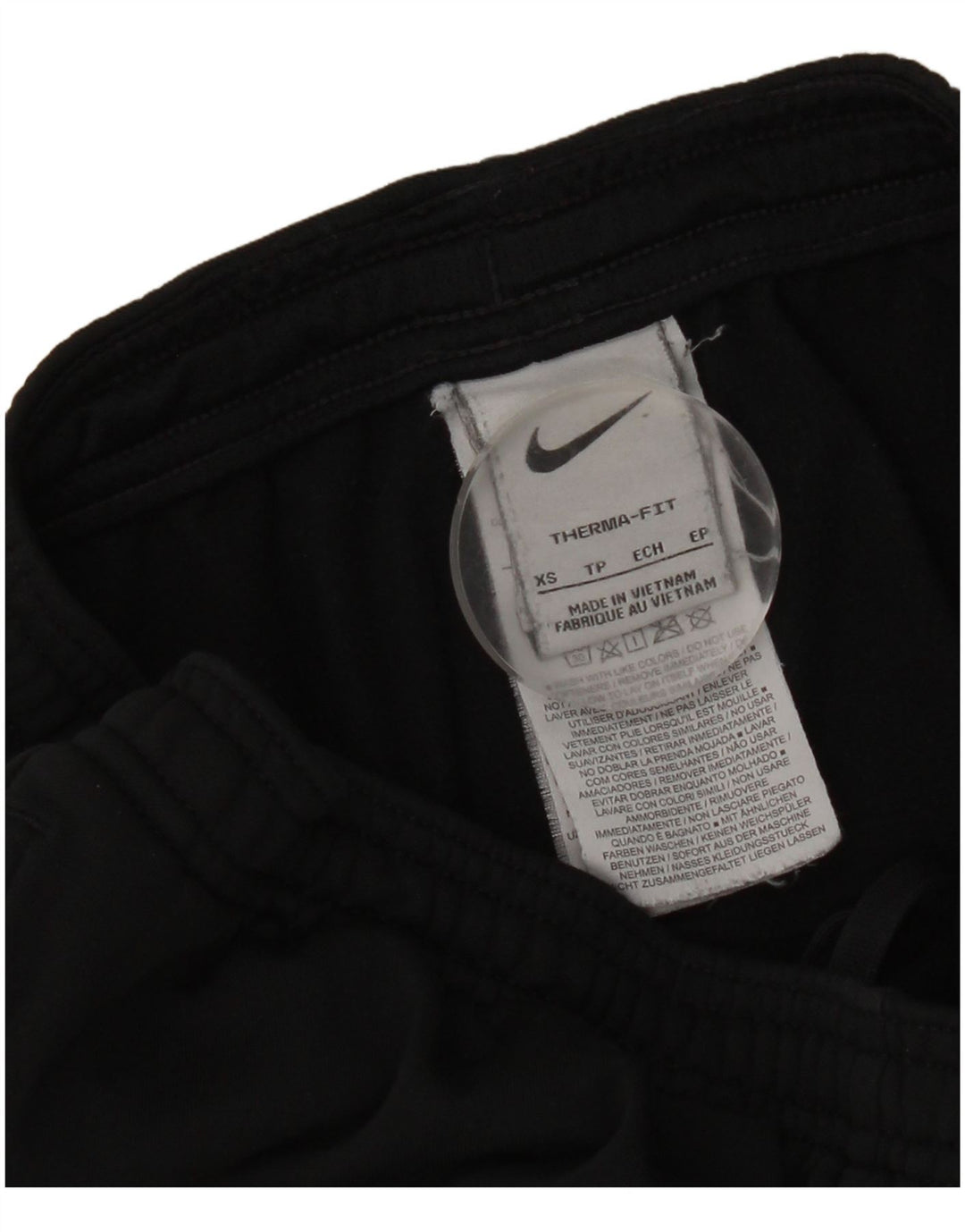 Nike herre Therma-Fit træningsdragt bukser XS sort polyester