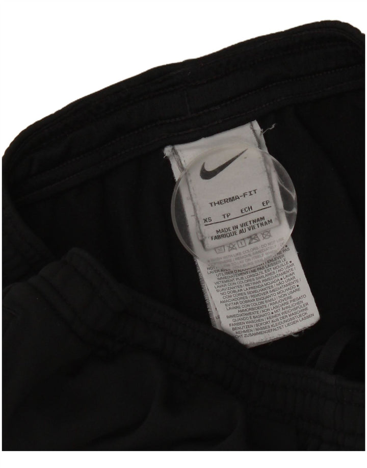 Nike herre Therma-Fit træningsdragt bukser XS sort polyester