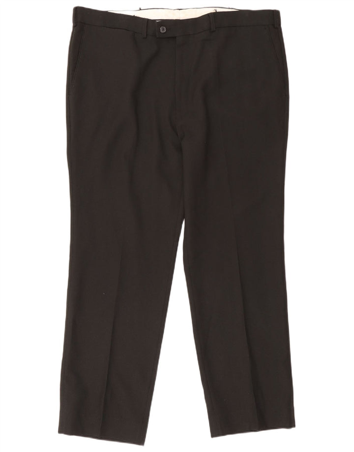 Farah Straight Suit Bukser til mænd W42 L30 Sort