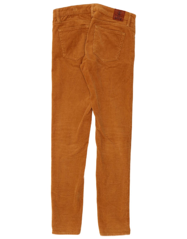 Ralph Lauren Dame Skinny Corduroy Bukser US 4 Small W32 L32 Beige