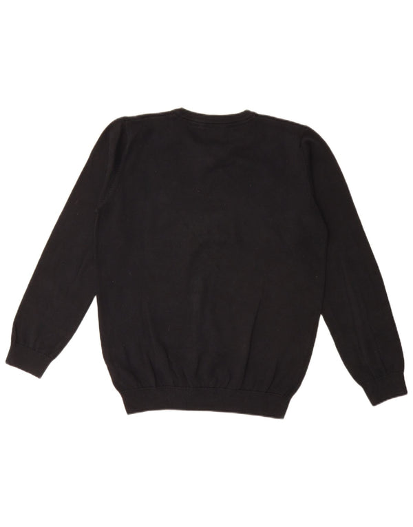 Marks & Spencer Boys V-hals sweater 13-14 år sort bomuld