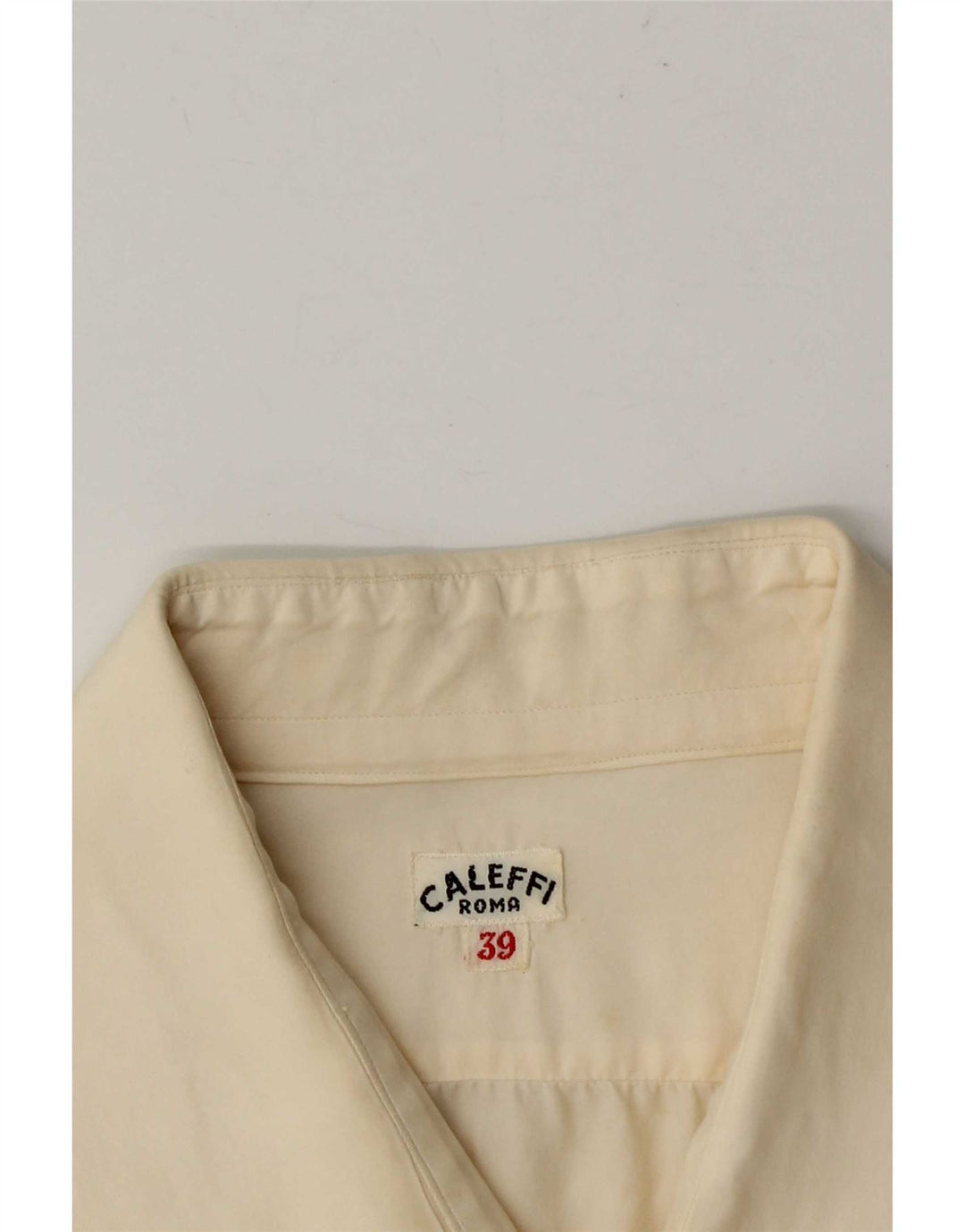 Caleffi herreskjorte str. 39 Medium Off White