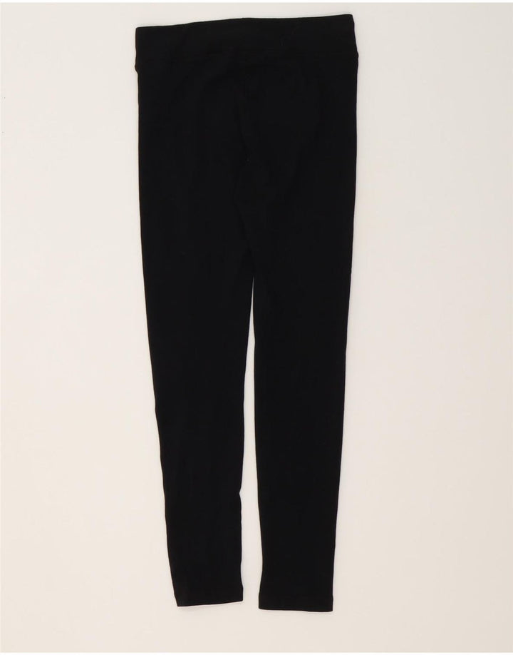 CHAMPION Piger Grafiske Leggings 9-10 år Medium Sort Bomuld